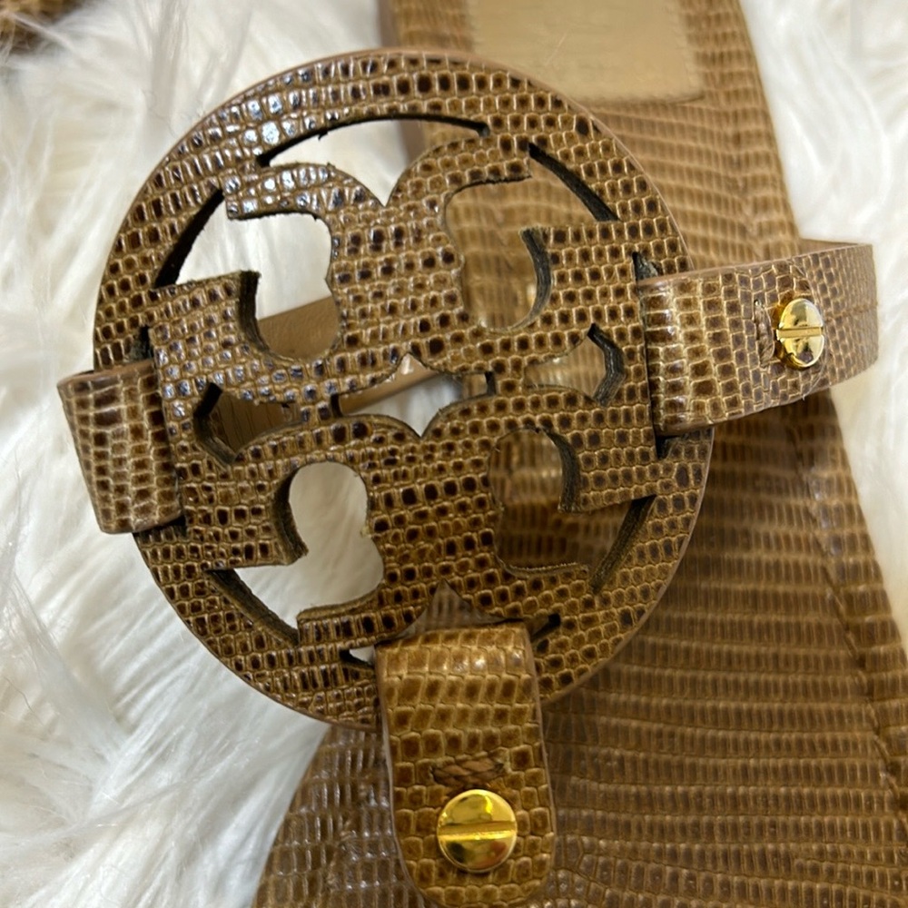 TORY BURCH MILLER SANDAL SZ 8 - Picture 10 of 16